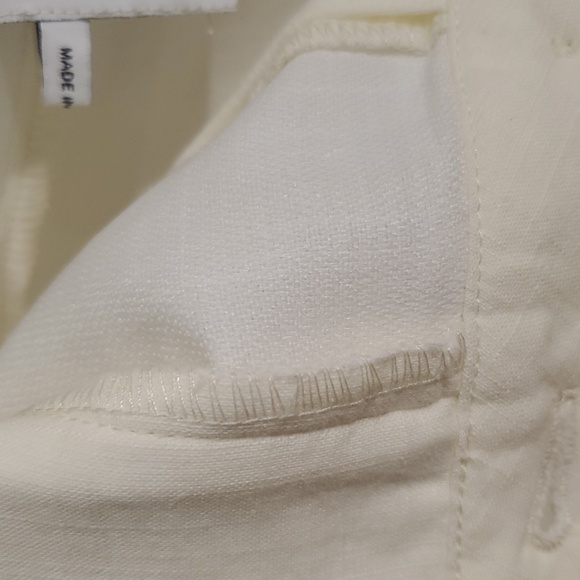 NWT Fabio Linen Mid-rise Snap Wide-leg Trousers By Yellow The Label Size XS - Picture 9 of 12